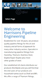 Mobile Screenshot of harrisons-eng.com